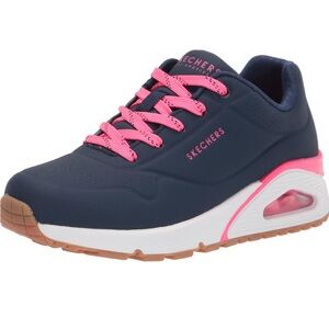 Skechers Womens Uno - Highlines Sneaker, size 7, new, no box, extra shoe laces